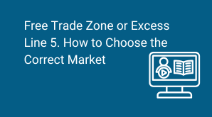 FTZ or Excess Line -  5. How to Choose the Correct Market
